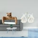 thumbnail image 2 of Porta rollo de papel higiénico y organizador de toallas con forma de búho y cisne, con elegante escultura de cerámica de animal para la decoración del, 2 of 8
