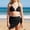 Black, variant on Tween Girls Swim Suits Girls Swimsuit with Shorts Girls' Two-Piece Swimwear Girl Bathing Suit for Teen Girls 11-12 Years