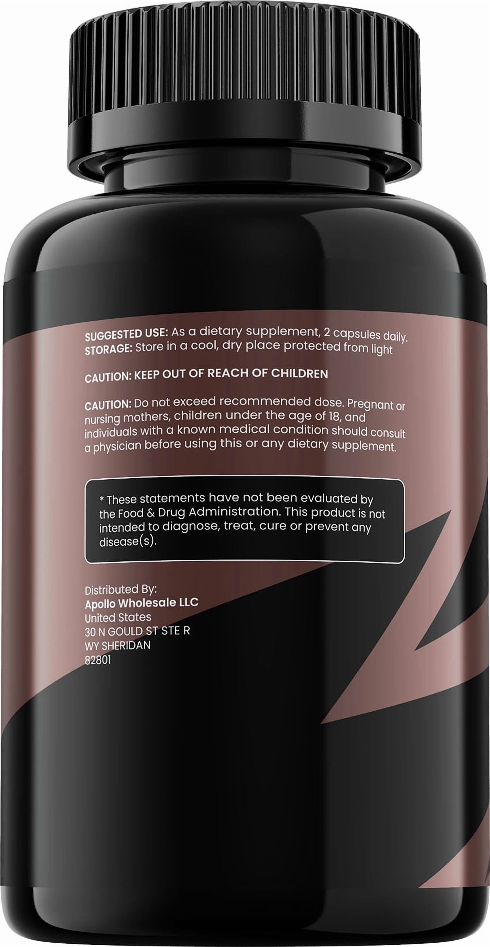 Horsewood for Men Capsules –  Advanced Formula Natural Supplement Pills for Active Lifestyle, 1 Pack, 60 Capsules