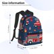 thumbnail image 2 of Disketp Fire Truck 1 Mochila Ligera Clásica con Múltiples Bolsillos, Mochila Casual para Hombre y Mujer, Ideal para Escuela, Trabajo y Viajes, 2 of 6