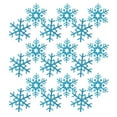 thumbnail image 6 of Oraceous 20pcs Sew On Fabric Patches Snowflake Embroidery Patches For Clothing Diy Crafts Winter Theme Appliques For Clothes And Accessories, 6 of 10