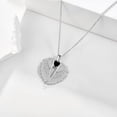 thumbnail image 3 of Angel Wings Necklace 925 Sterling Silver Guardian Angel Wings Pendant Necklace Birthstone Necklace for Women  Christmas Jewelry Gifts, 3 of 10