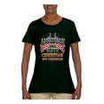thumbnail image 2 of American By Birth Christian By Choice USA Flag Inspirational/Christian Womens Graphic T-Shirt, Forest Green, 2XL, 2 of 3