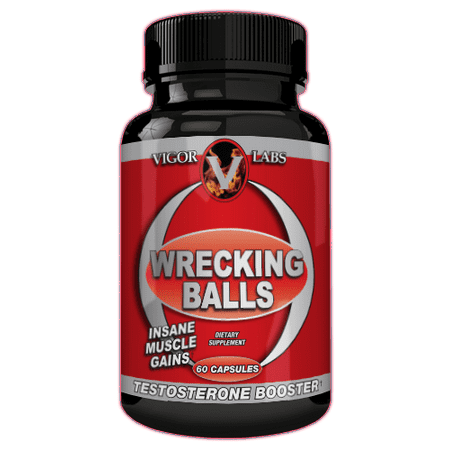 Wrecking Balls: Testosterone Booster (Best Pre Workout With Testosterone Booster)