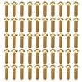 thumbnail image 2 of Tornillos de cobre puro, 50 piezas de tornillos con cabeza hexagonal, tornillos con cabeza semicircular, tornillos con cabeza hexagonal, parte superior de la línea Jadeshay A, 2 of 8