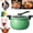 Green, variant on Multifunctional Large Capacity Non-stick Pressure Cooker, 8QT Micro Pressure Cooker with Anti-Scalding Handle & Visible Glass Cover, Family-Size Fast Cooking Pot for Family Meals Soups (Gray)