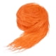 thumbnail image 1 of Tiras de tela de piel sintética precortadas Uxcell, 59x2 pulgadas, cuadrado de tela de piel sintética para manualidades [Naranja], 1 of 1