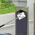 thumbnail image 4 of Parking Stick Car Card Toll Open The Door White Stainless Steel, 4 of 6