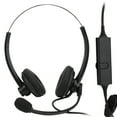 thumbnail image 3 of Telephone Headphone Customer Service Headphone Stainless Steel Bars Tone Balancing Noise Cancelling For Mobile Phone Smart Device Tablet Computer, 3 of 8