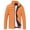 Orange, variant on Kureaily Men Autumn Winter Cotton Stand Zipper Warm Winter Thick Coat Jacket
