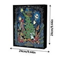 thumbnail image 3 of Calendario de adviento de muñecas de Halloween que contiene 24 regalos, calendario de adviento de figuras de terror de Halloween, calendario de cuenta regresiva de Halloween con juguetes sorpresa, 3 of 3