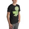 thumbnail image 6 of Cute Smiski Shirt – Kawaii Green Character Tee  (Black Heather, S), 6 of 6