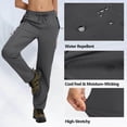 thumbnail image 6 of FEN AI Cargo Sweatpants for Women Lightweight Water Resistant Fishing Work Pants Vacation Outfits, 6 of 8