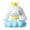 Cinnamoroll 3, variant on Moon Shaped Night Light Kuromi Cinnamoroll Bedside Lamp Desk Lamp sweet Gift For Kids