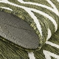 thumbnail image 5 of Rugs.com Jill Zarin Outdoor Collection Rug – 7' 10 x 10' Oval Green Flatweave Rug Perfect For Living Rooms, Large Dining Rooms, Open Floorplans, 5 of 9