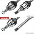 thumbnail image 3 of Geelife 2x Front CV Axle Assembly for Mercedes-Benz W251 R320 07-09 R350 R500 R63 AMG, 3 of 7