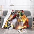 thumbnail image 2 of Power Rangers Fleece Blanket Super Soft Cozy Throw Blanket Fuzzy Comfy Flannel Blanket Warm Plush Blankets And Throws For Couch, Sofa, Bed 60"X50", 2 of 7