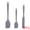 Gray, variant on Unique Bargains 3Pcs Heat-Resistant Cooking Utensils Kitchen Spatula Set Red
