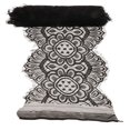 thumbnail image 2 of Cinta de adorno de encaje floral de 3 yardas, accesorios de ropa de de ropa de bricolaje Negro un perfecl Cinta con adornos de encaje, 2 of 8