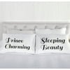 Sleeping Beauty and Prince Charming Pillow Cases
