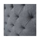 thumbnail image 4 of Cabecera Castilla Puffland Matrimonial color gris capitonada, 4 of 5