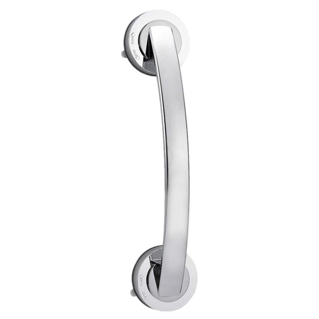 Sucker Handrail Seamless Sucker Glass Door Handle Bathroom Slide Door Grip Elderly Armrest; Sucker Handrail Seamless Sucker Glass Door Handle Slide Door Grip,Silver,30cm