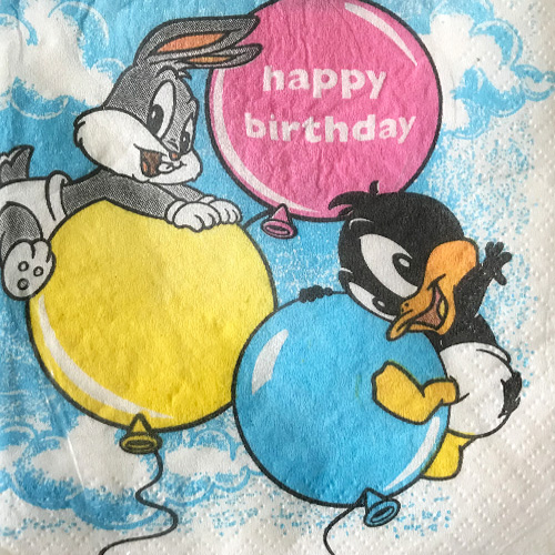 Baby Looney Tunes Happy Birthday Small Napkins (16ct)