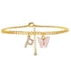 thumbnail image 1 of Tobilleras para mujer, tobilleras con iniciales, pulseras de playa para mujer, tobillera de 26 letras, pulseras de tobillo, joyería de playa, pulseras de playa, 1 of 3