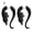 7, variant on Spiral Gauge Ear Plug Fake Cheater Stretcher Flesh Earrings Piercing AcrylicA_yi-7