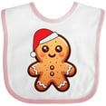 thumbnail image 3 of Inktastic Gingerbread Man First Christmas Boys or Girls Baby Bib, 3 of 4