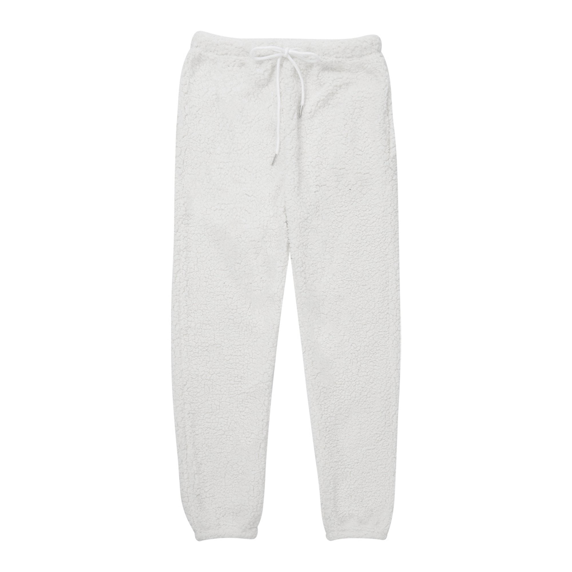 Bmnmsl Women Pajama Pants Warm Fleece Lounge Pants Sleepwear Bottoms ...