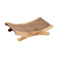 thumbnail image 1 of Tumbona rascadora para gatos, cama para rascar gatos, evita daños en los muebles, garra de molienda espaciosa, muebles para gatos, sofá para gatos de Marrón, 1 of 8
