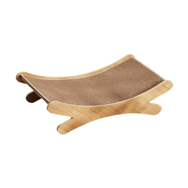 Rascador para gatos, tumbona, garras para moler, muebles para gatos de interior, gatitos que juegan Marrón