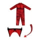 thumbnail image 1 of Disfraz de Halloween: Mono cómodo para cosplay, ideal para eventos de carnaval o como regalo. Rojo, 1 of 9