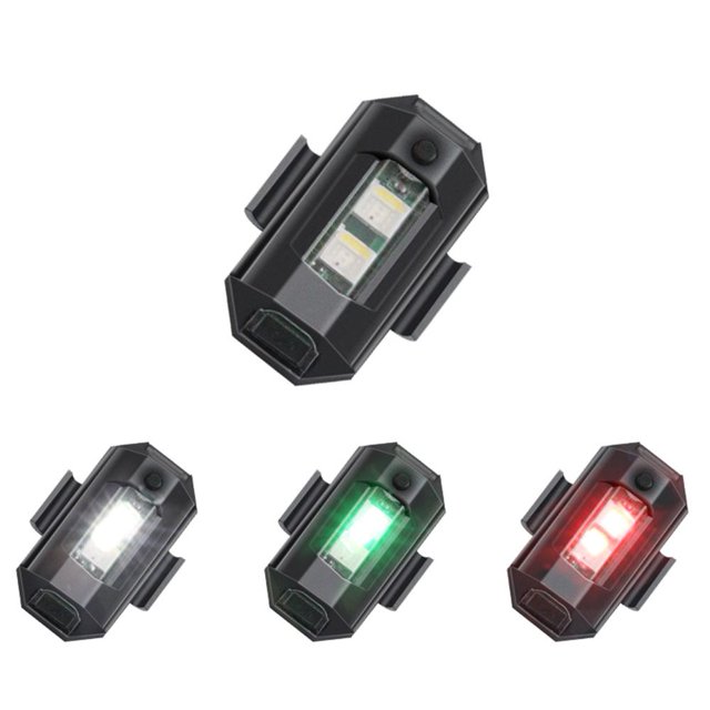 Bicicleta Impermeable LED bicicleta luz trasera bicicleta Drone iluminación advertencia luces traseras