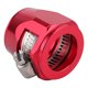 thumbnail image 1 of Abrazadera De Conector De Manguera, Accesorio De Cubierta De Extremo De Manguera, Acabado De Manguera, Acabado De Abrazadera De Manguera 12AN, Flexible Para ANGGREK Rojo, 1 of 8