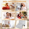 thumbnail image 5 of Heating pad for back pain and menstrual problems - Great Christmas gift for women, men, mothers, and fathers. Portable electric neck and shoulder heating pad, extra large, 10 heat settings, 43*84cm., 5 of 5