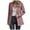 Red, variant on felwors Women’s Open Front Herringbone Blazer-Business Casual Long Sleeve Work Jacket with Full Lining and Padded Shoulders Red, XXL