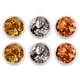 thumbnail image 1 of Lámina de oro brillante 3D para uñas, para diseño de uñas, accesorios para uñas, fragmentos de láminas de oro y plata, 1 of 5