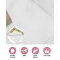 thumbnail image 6 of Easter Kitchen Dish Towels for Drying Dishes Set of 3, Farmhouse Flowers Wreath Sheep Rabbits Duck Eggs Waffle Weave Microfiber Hand Tea Bathroom Towels Quick Dry & Absorbent Towel 15.7x23.6, 6 of 7