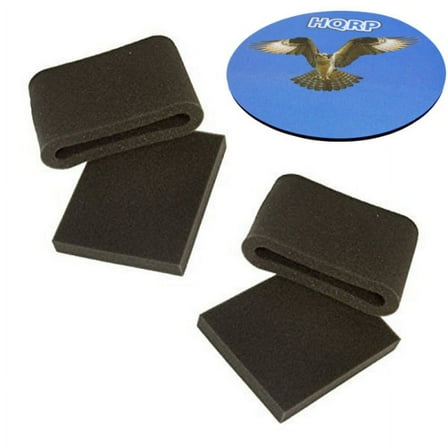 HQRP 2-pack Washable Upper Tank & Pre-Motor Filter Set for Bissell Lift-Off Revolution Pet 37602, 37603, 37604, 37605 Upright Vacuums