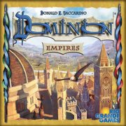 Rio Grande Games: Dominion - Empires - 10th Expansion Deck-Building Game, New Cards & Tokens, End Game Scoring With Landmarks, Ages 13+, 2-4, 30 Min