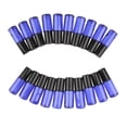 thumbnail image 1 of 20x Vacío en Botellas de Roller Ball Brown Perfume Aceite Esencial 5ml Azul claro, 1 of 6