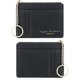 thumbnail image 1 of Bolsa de herramientas Negro Tarjetero delgado con bloqueo Rfid Cartera de bolsillo pequeño Monedero con cremallera Monedero de cuero minimalista Estuche para billetes, monedas y tarjetas para muj, 1 of 5