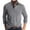 Gray, variant on jjayotai Mens Long Sleeve Lapel Tops Clearance Men's Fashion Casual Polo Shirts Cotton Classic Button Long Sleeve Lapel Basic Shirt Solid Tees Tops