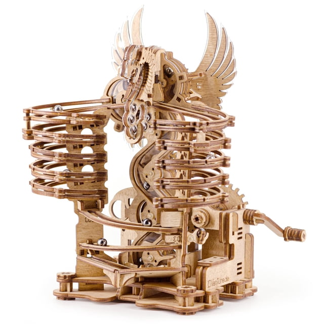 Maqueta de madera Marble Run iDventure Dragon con 15 bolas