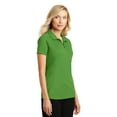 thumbnail image 4 of Port Authority Adult Female Women Plain Polo Treetop Green 4X-Large, 4 of 6