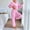 Pink, variant on HAPIMO Women's Sets Thickened Warm Fleece Sweatshirt Casual Comfy Long Sleeve V Neck Tops Fleece Joggers Fall Winter Loungewear Sets Red M