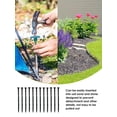 thumbnail image 3 of Plastic edge stakes; 50 8 inch Landscape Edging Anchor Spikes, Spiral Nylon Landscape Anchor Spikes, 3 of 5