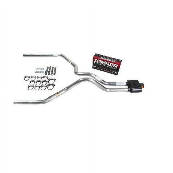 Silverado 07-13 dual exhaust 2.5 MA pipe Flowmaster Super 10